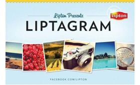 圖一 Liptagram(圖片來源
    ：Lipton)